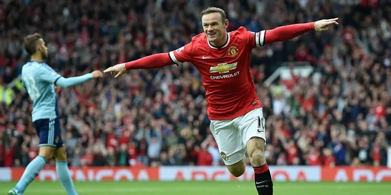 Tiền đạo Wayne Rooney nổi bật với khả năng ghi bàn tốt và chơi đa dạng